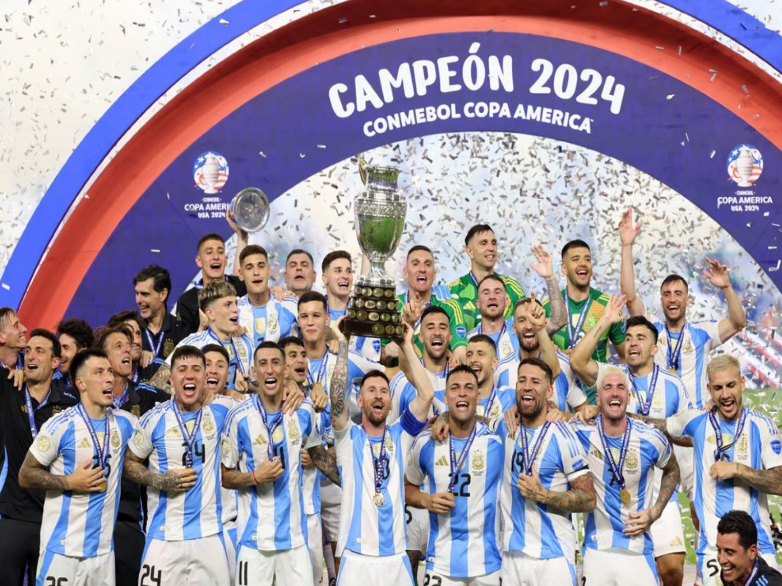 Tim Terbaik Copa America 2024 Dirilis, Argentina Dominan