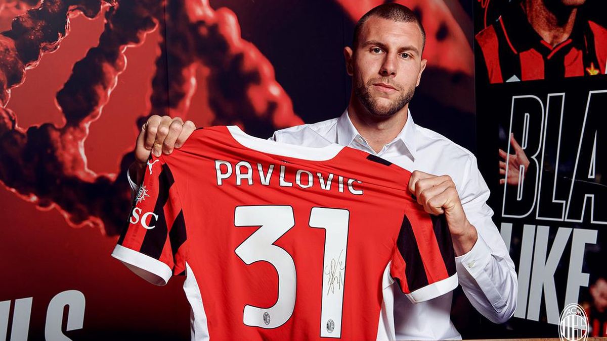 Pavlovic Resmi Mendarat di Milan: Persiapan Bergabung dengan Rossoneri